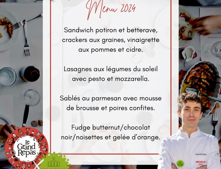 Grand repas au Cloître