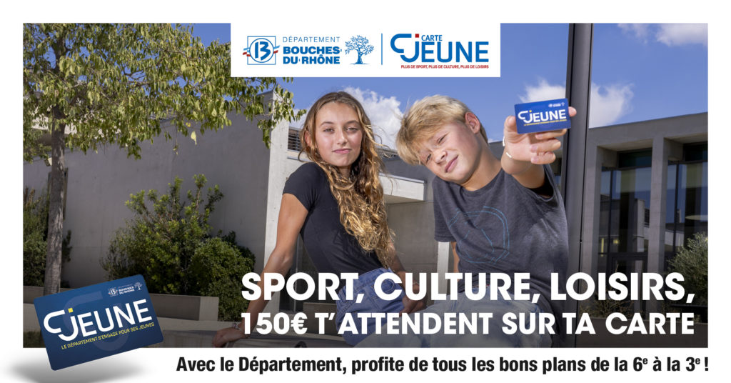 CARTE CJEUNE 150 euros pour tous les collégiens !