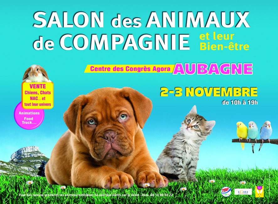 4ème Salon des Animaux de Compagnie et leur bien-être à Aubagne