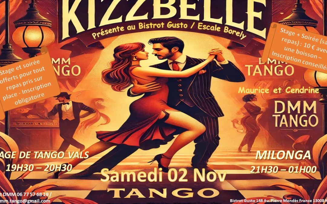 Tango argentin ! Cours & Soirée Escale Borely