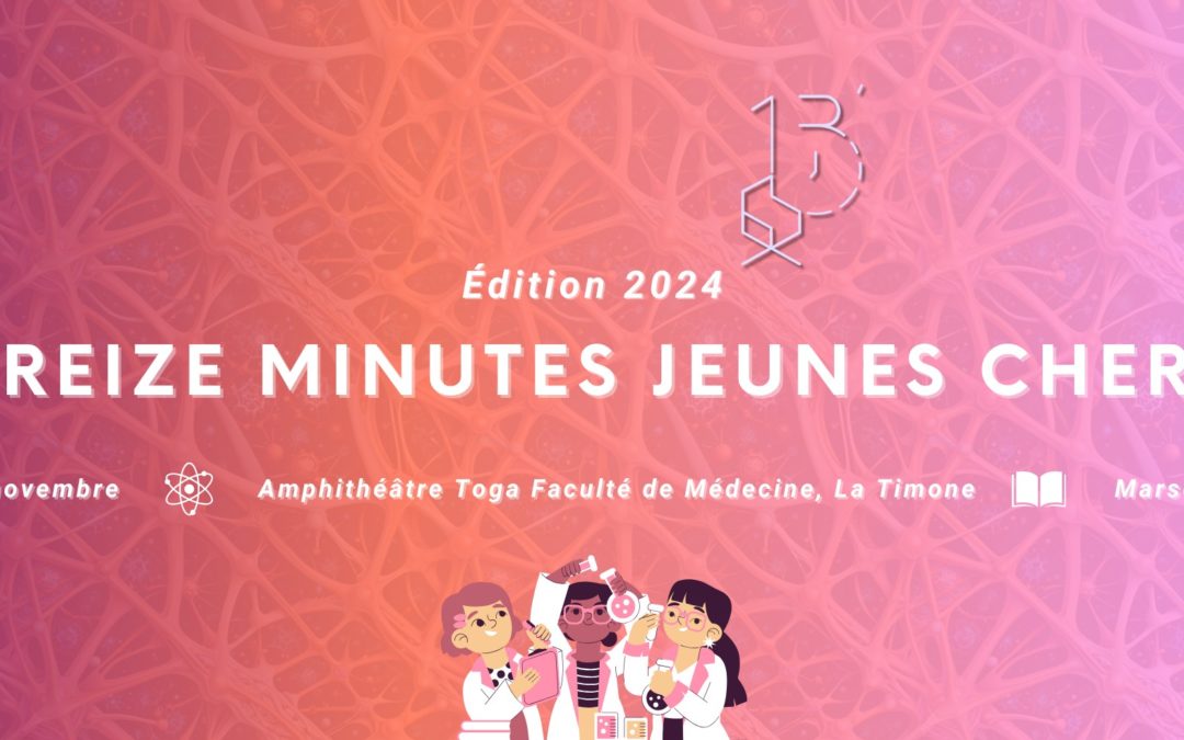 Treize minute Jeune chercheur.euses édition 2024