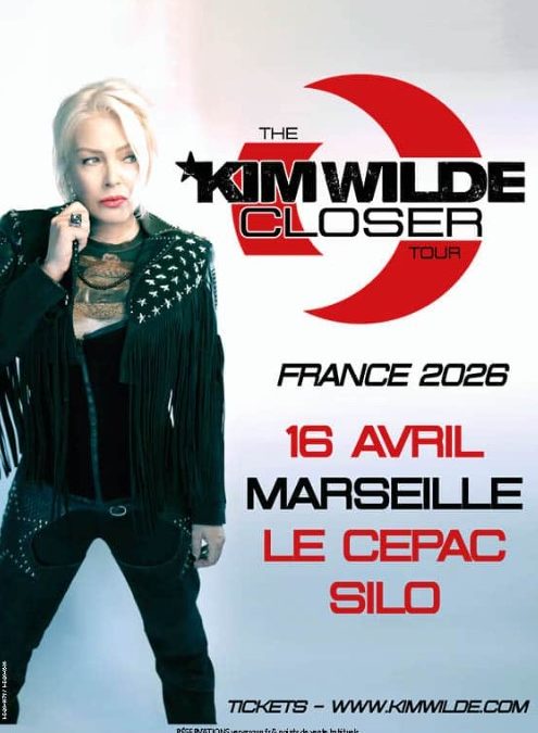 Kim Wilde -Cepac Silo -16 avril 2026