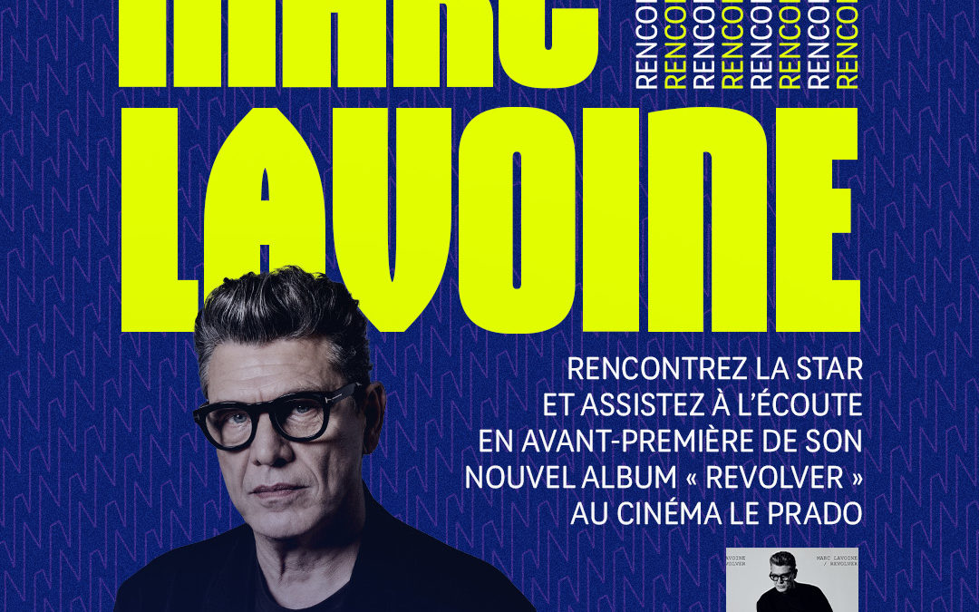Ecoutez en avant première le nouvel album de Marc Lavoine à ses cotés