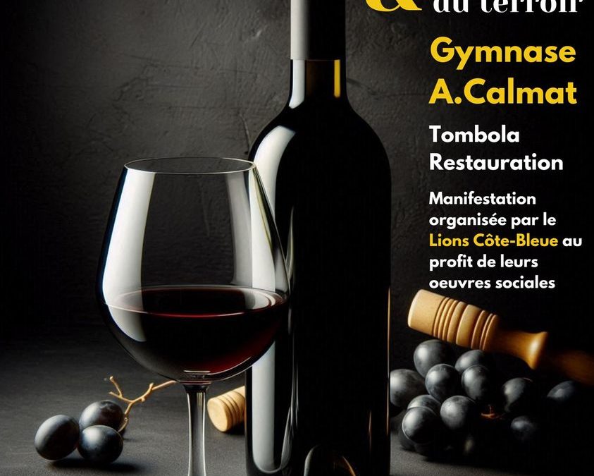 Salon des vins et produits de terroir
