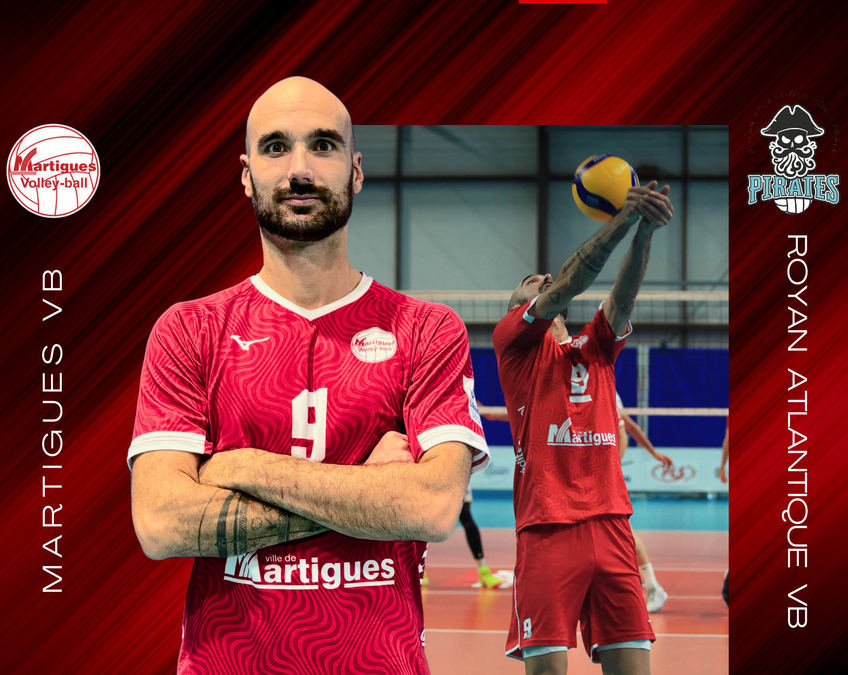 Ligue B Volley-Ball masculin : Martigues reçoit Royan