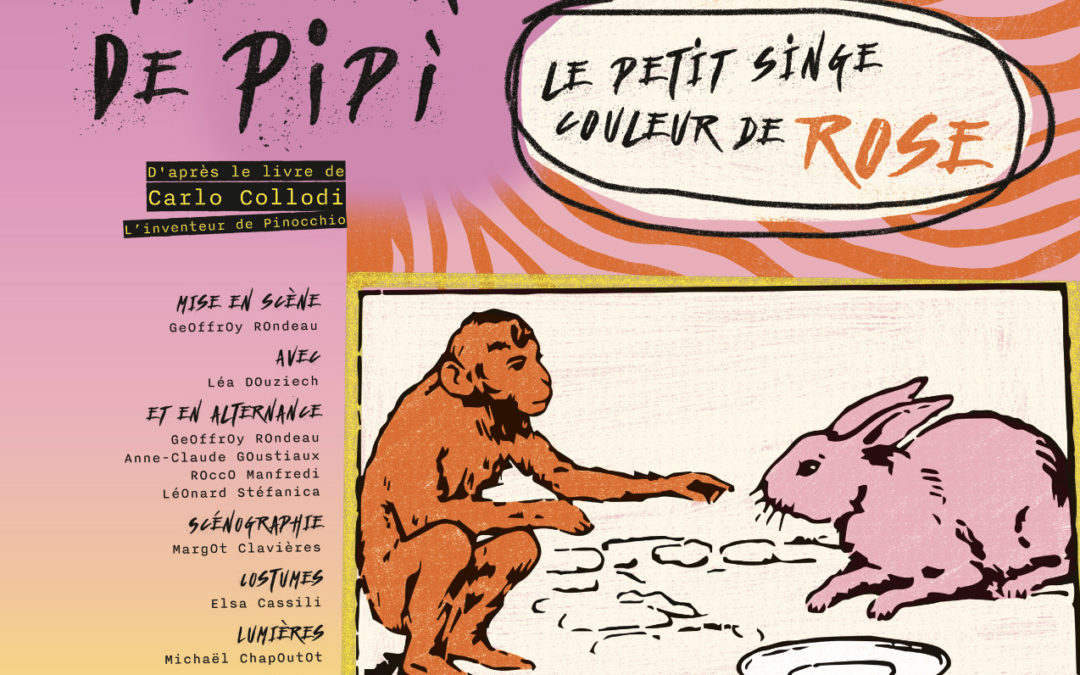 L’Histoire de Pipì, le petit singe couleur de rose