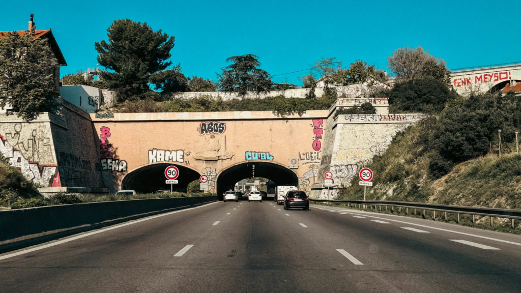 Autoroute A7 tunnel