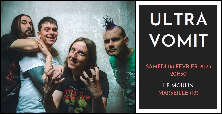 Ultra Vomit au Moulin