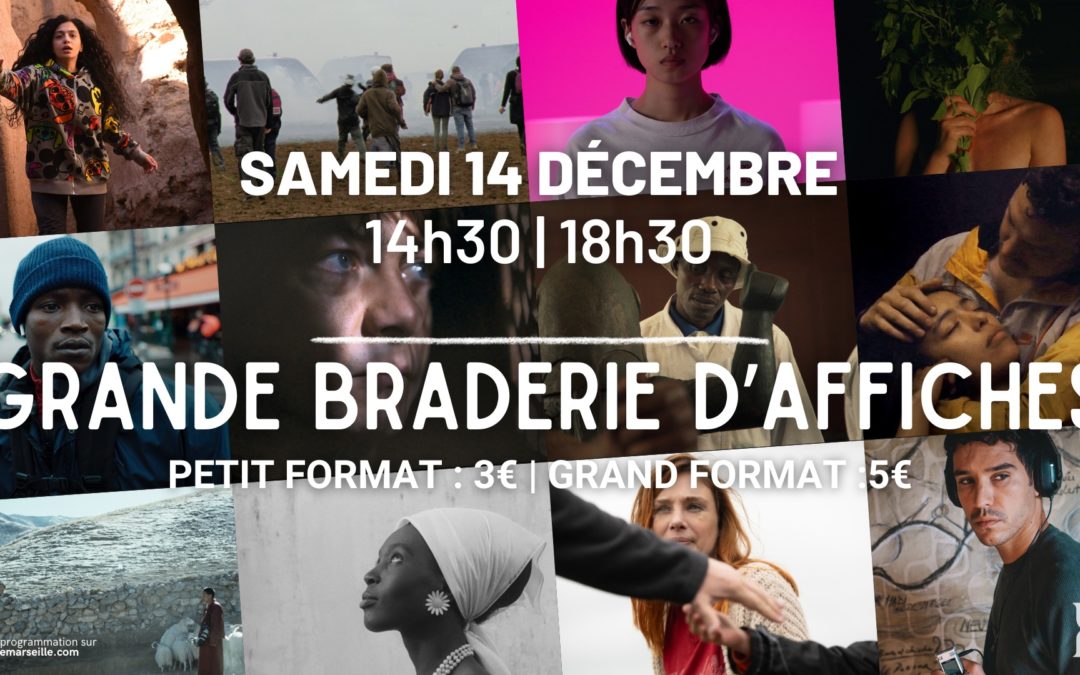 Braderie d’affiches à La Baleine
