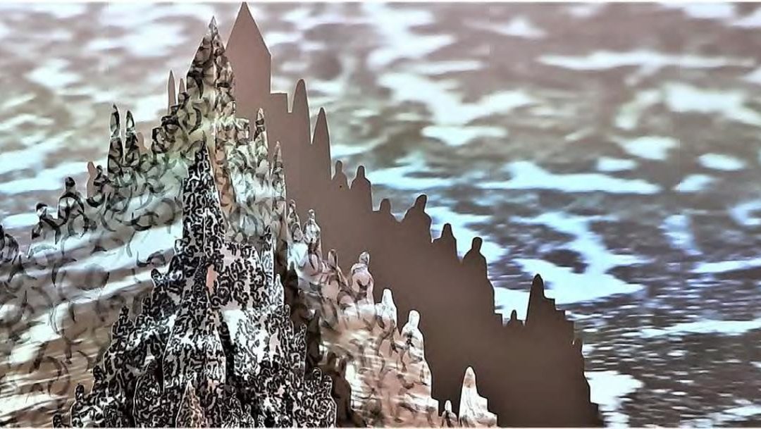 « RESONANCES MAGNETIQUES »  ARIANE MAUGERY  – Installation sonore, vidéographique et dessinée