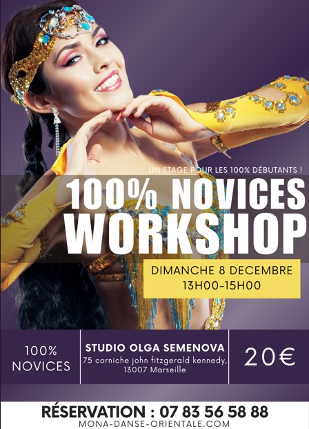 🌸 Stage de Danse Orientale : Découvre les Fondamentaux ! 🌸