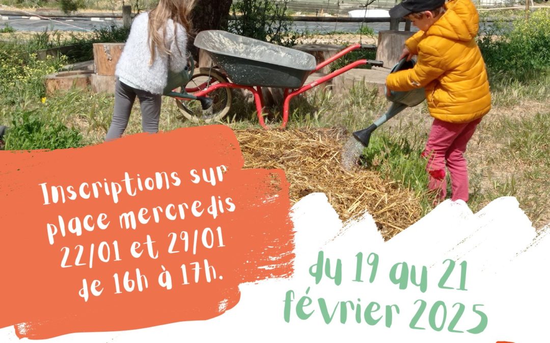 Inscriptions aux vacances à la ferme de février !