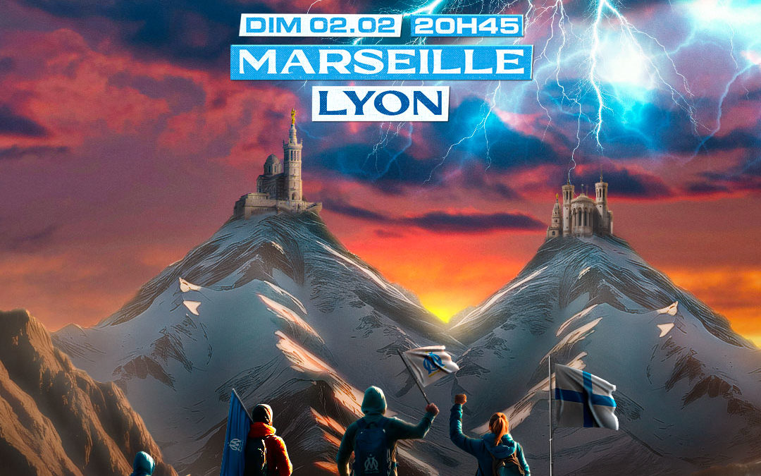 OM – Lyon dimanche 1 er février à l&rsquo;Orange Vélodrome