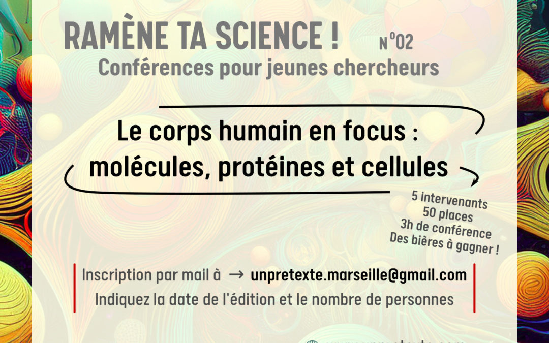 Le corps humain en focus : molécules, protéines, cellules