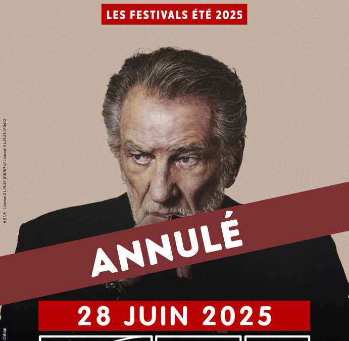 EDDY MITCHELL aux arènes de Nîmes – ANNULÉ