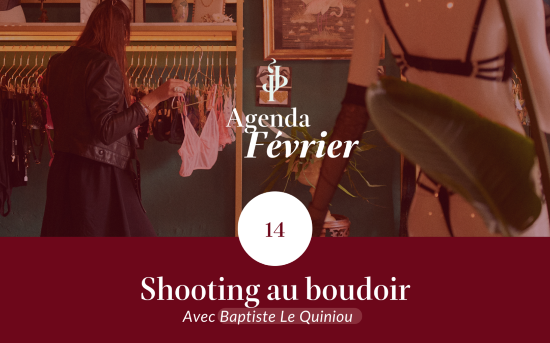Shooting au boudoir – Saint Valentin – Le Jardin Parfumé