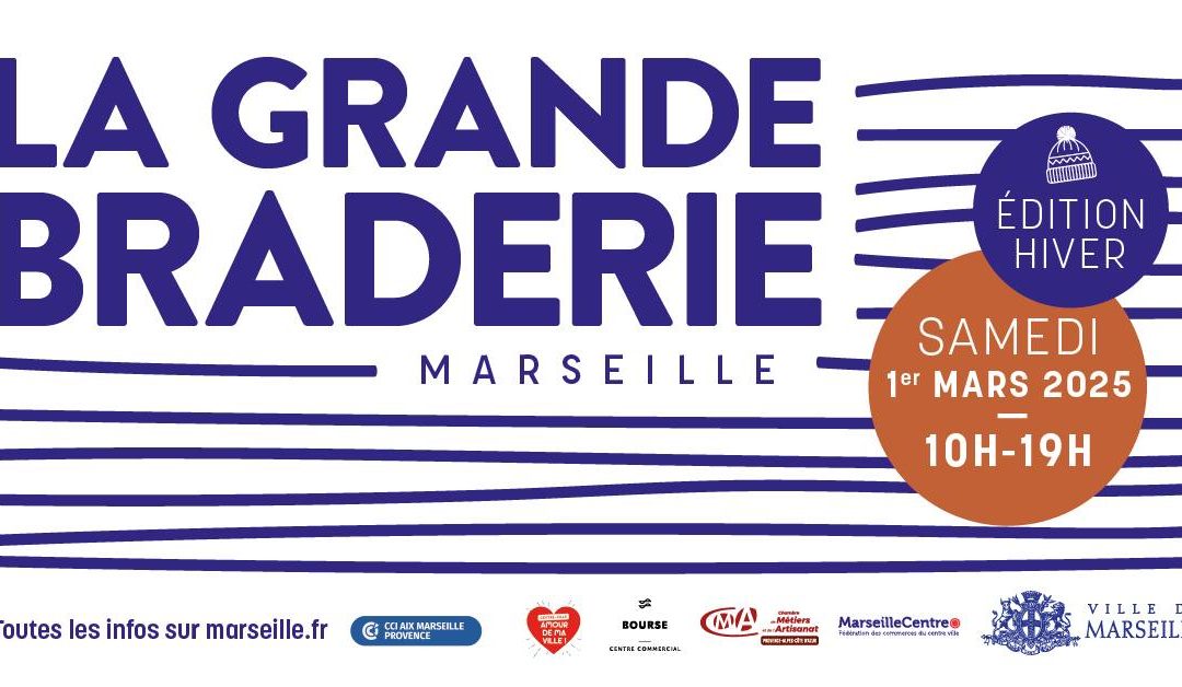 Venez participer à la première grande Braderie d’hiver le samedi 1er mars !