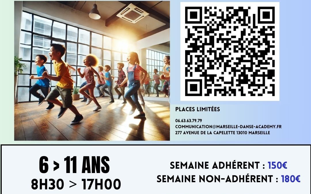 Stage danse enfants vacances d’avril