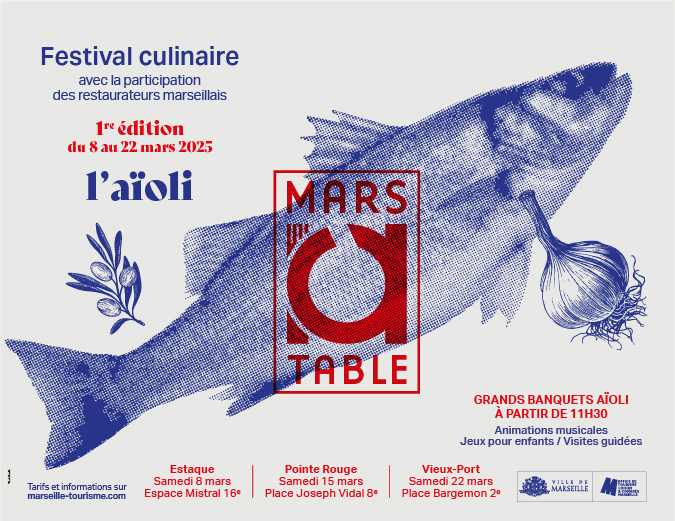 Mars à Table : 3 week-ends dédiés à la Cuisine Marseillaise