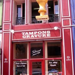 MAISON TRABUC : Tampons caoutchouc/laiton depuis 1896