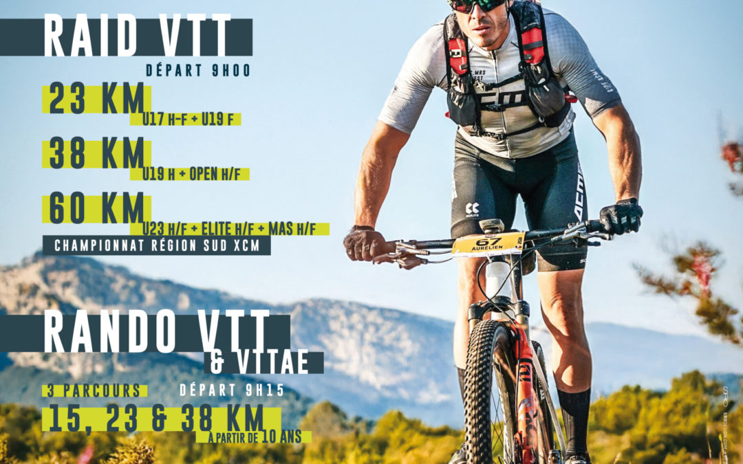 Raid VTT Offroad dimanche au domaine départemental de Pichauris