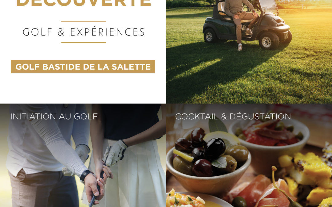 Ateliers Découverte : vivez une expérience de 3h à Marseille au Golf Bastide de la Salette