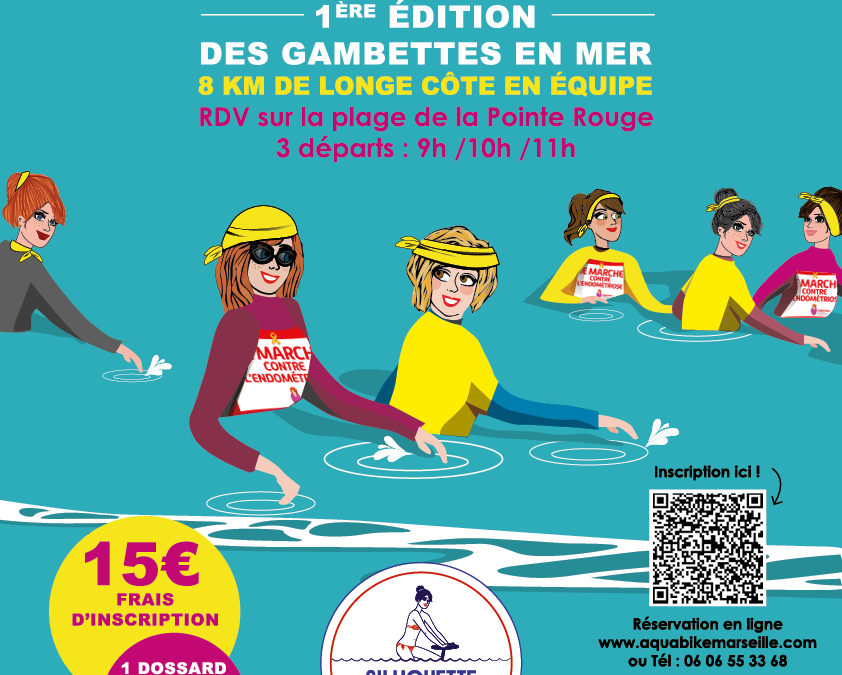 Défi Gambettes en mer