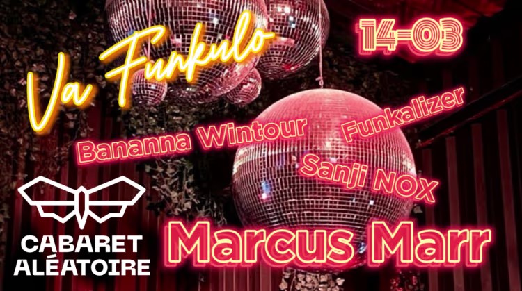 Club Cabaret X Va Funkulo Invite Marcus Marr