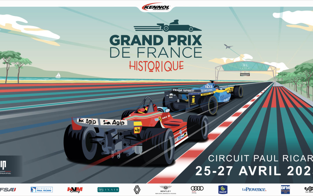 Le Grand Prix de France Historique de retour au Castellet : l’unique course de Formule 1 en France