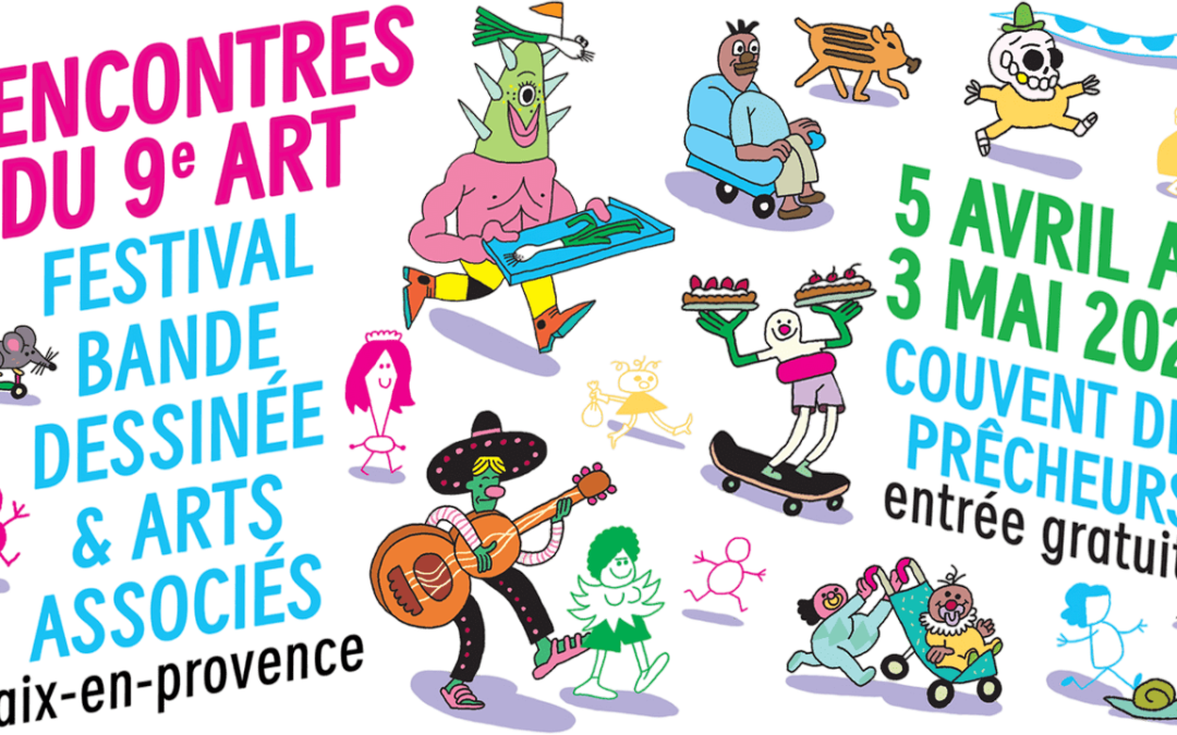 Une chasse aux oeufs du Festival de la BD à Aix !