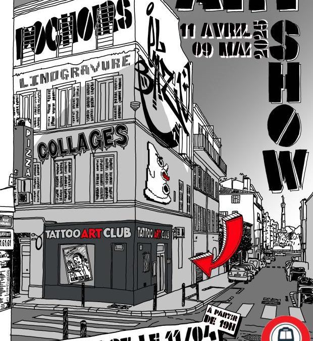 BAZU expose au Tattoo Art Club