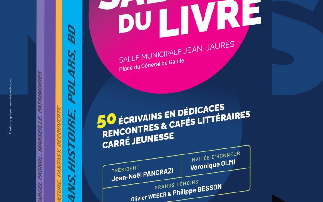 Salon du Livre de Gémenos les 26 et 27 avril
