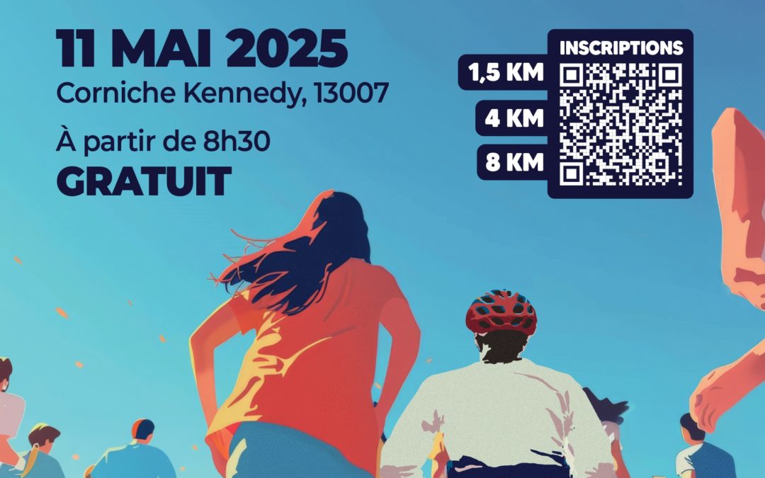 Courir ensemble sur la corniche dimanche 11 mai