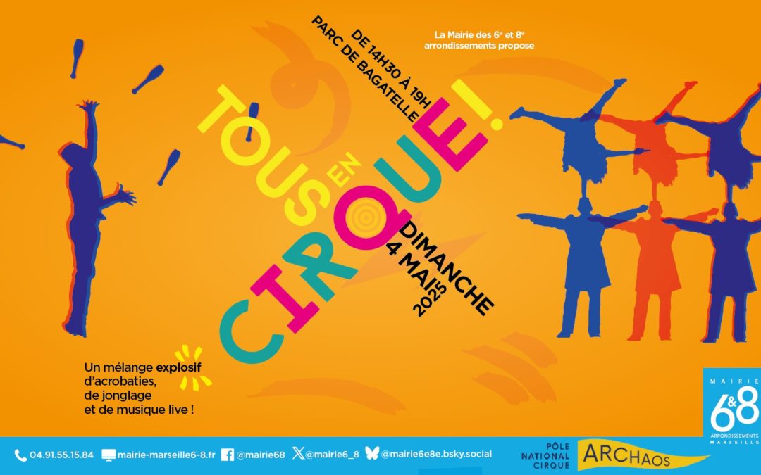 Tous en cirque dimanche dans les jardins de Bagatelle