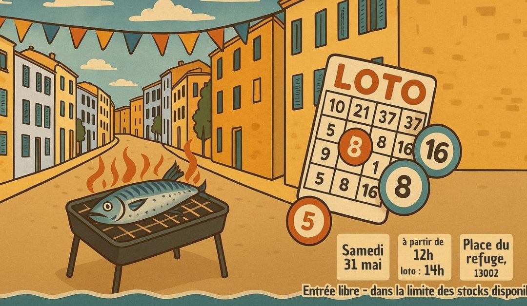 Sardinade et loto géant au cœur du Panier