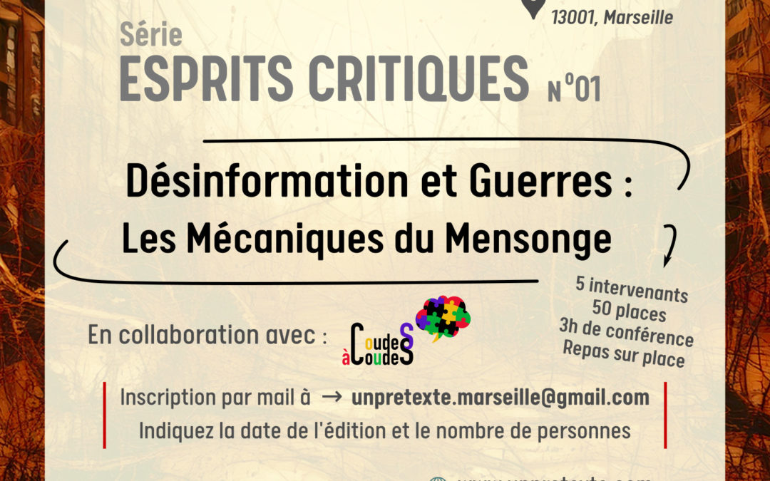 Désinformation et guerres : les mécaniques du mensonge