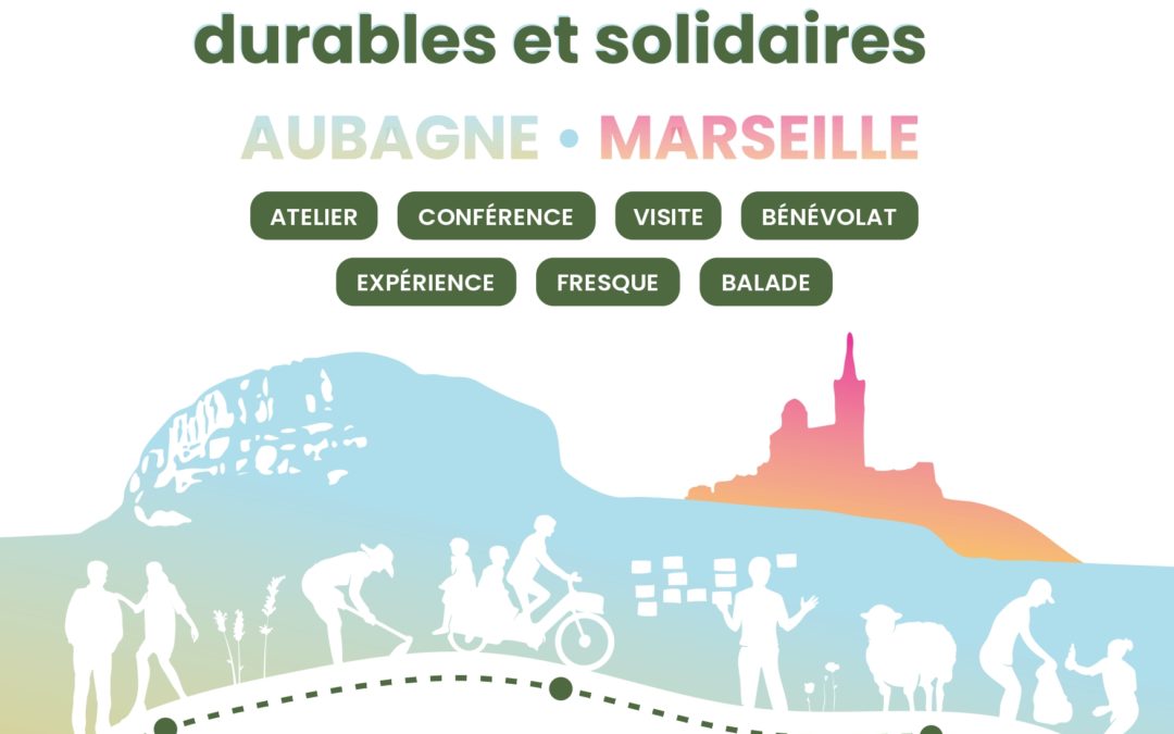 Les 72h de l’Écologie à Marseille et Aubagne (12–14 juin)