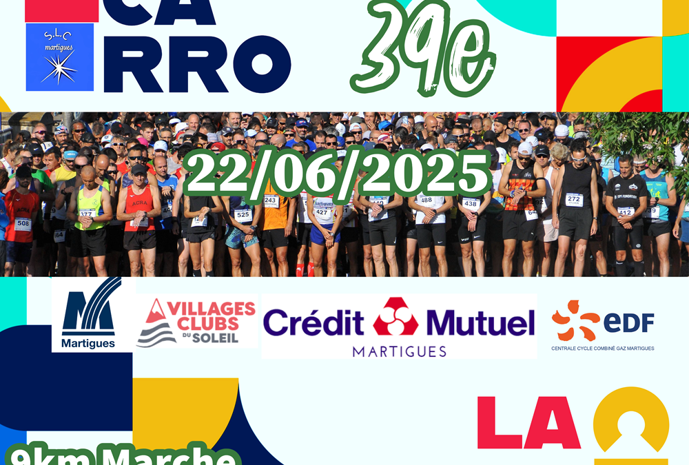 39 ème Course Martigues -Carro !