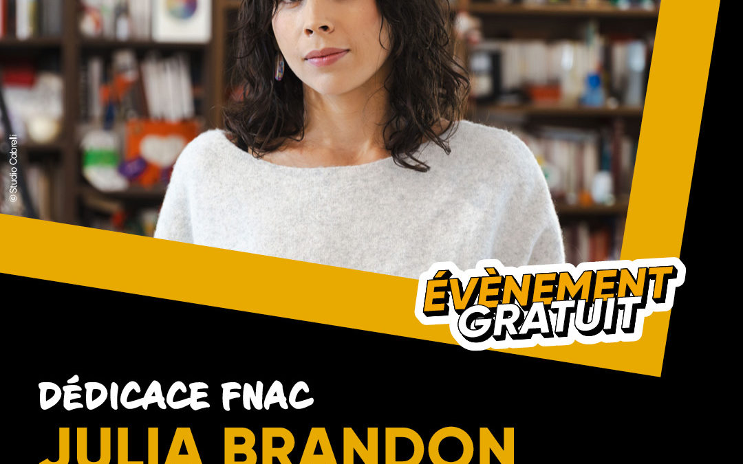 Julia Brandon en dédicace à la Fnac La Valentine