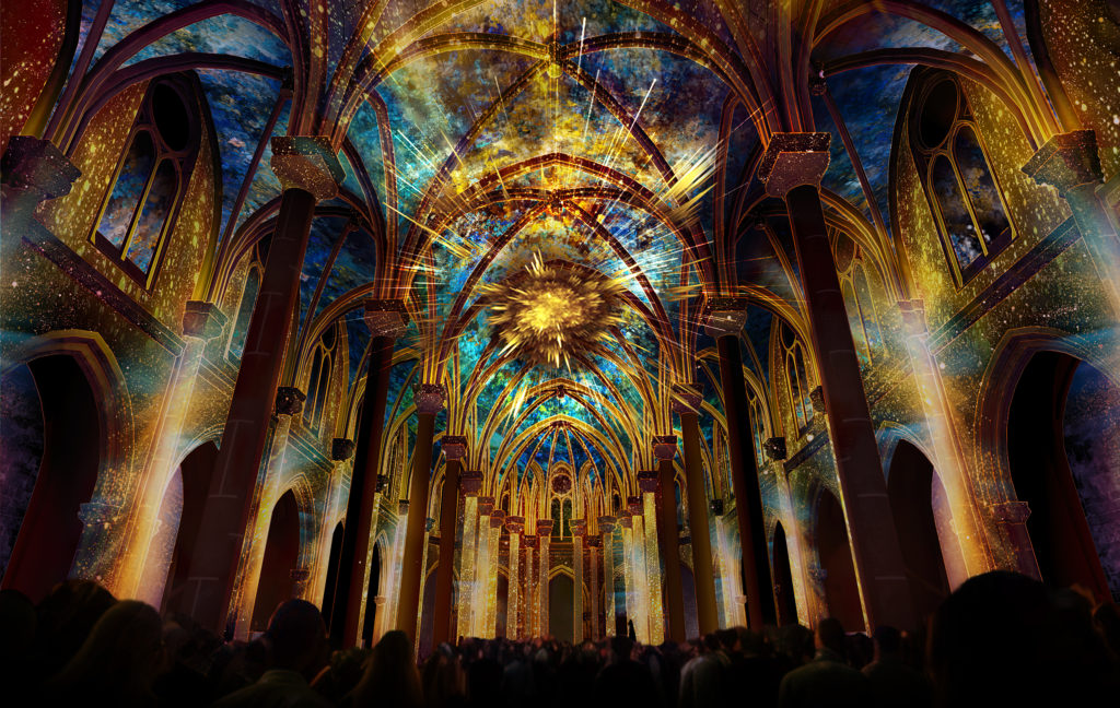 Luminiscence : un spectacle immersif hors norme dans l’église Saint Sauveur à Aix en Provence !