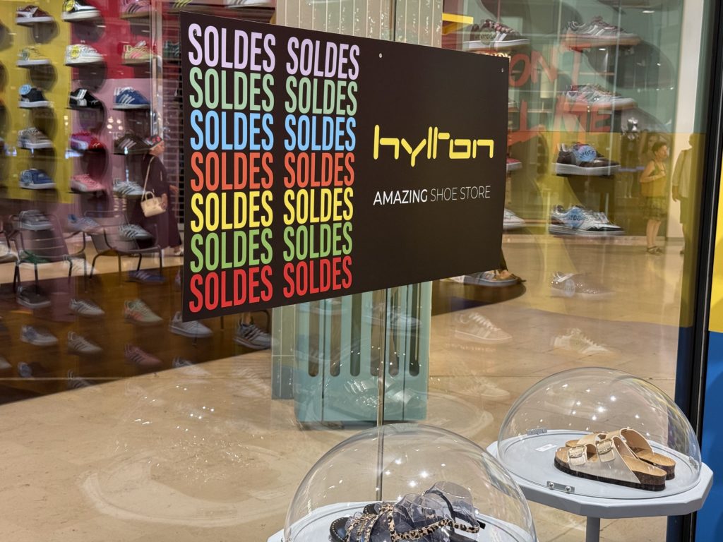 Hylton Terrasses du Port magasin »référence »chaussures et sneakers à Marseille fête ses 1 ans avec des méga soldes