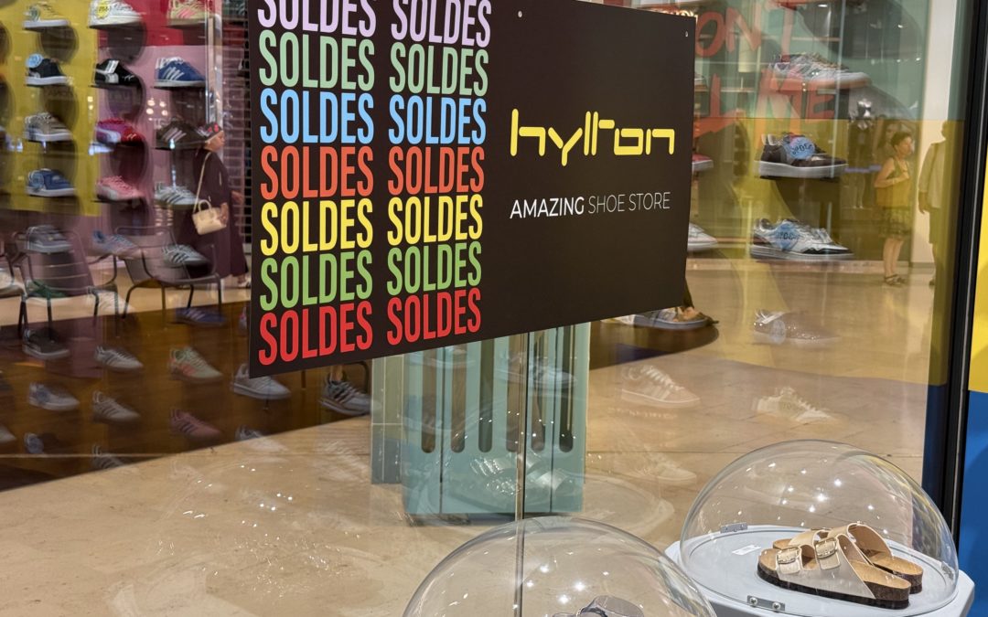 Hylton Terrasses du Port magasin »référence »chaussures et sneakers à Marseille fête ses 1 ans avec des méga soldes