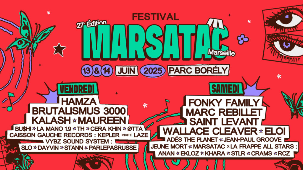 Festival Marsatac : c’est maintenant !