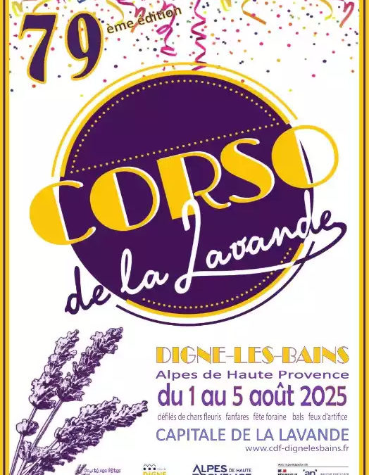 79éme Corso de la lavande de Digne les Bains du 1er au 5 Août 2025