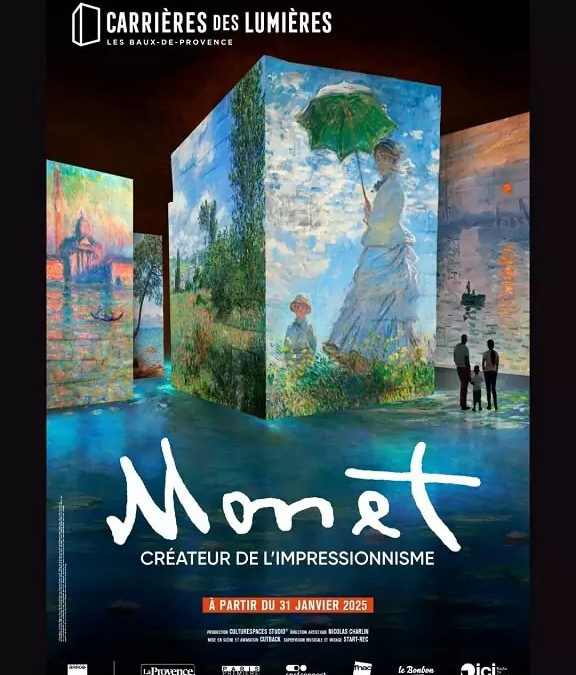 Carrières de lumière 2025 : Claude Monnet