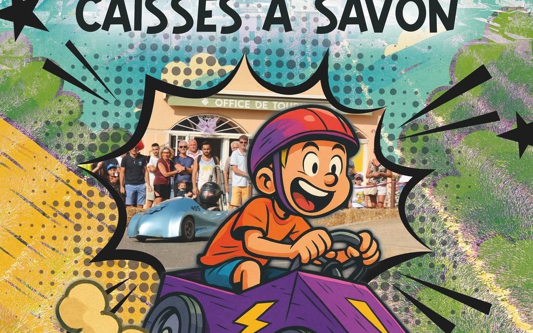 Course de caisses à savon à Valensole