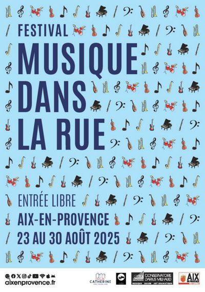 Musique dans la rue 2025 : c’est gratuit du 23 au 30 Août !