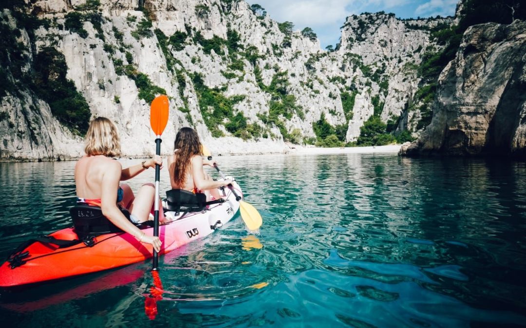 Randonnée en Kayak dans les calanques de Cassis