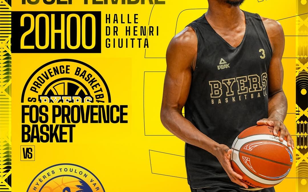 Coupe de France de Basket : Fos Provence reçoit Hyères Toulon Var (Pro B) samedi à 20 Heures !