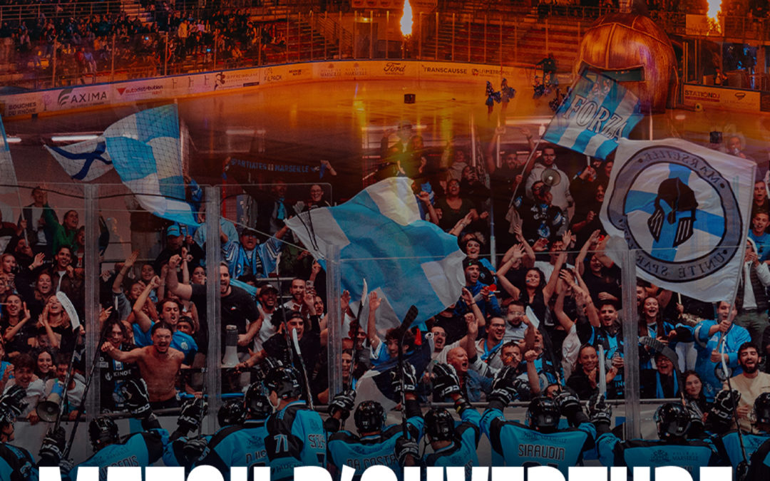 Ouverture de la saison en ligue Magnus  : Hockey sur glace les Spartiates reçoivent Anglet vendredi à 20 heures !
